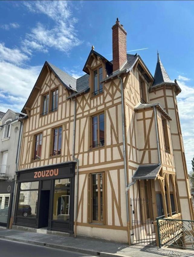 Logis Hotel La Maison A Pan De Bois Vierzon Ngoại thất bức ảnh